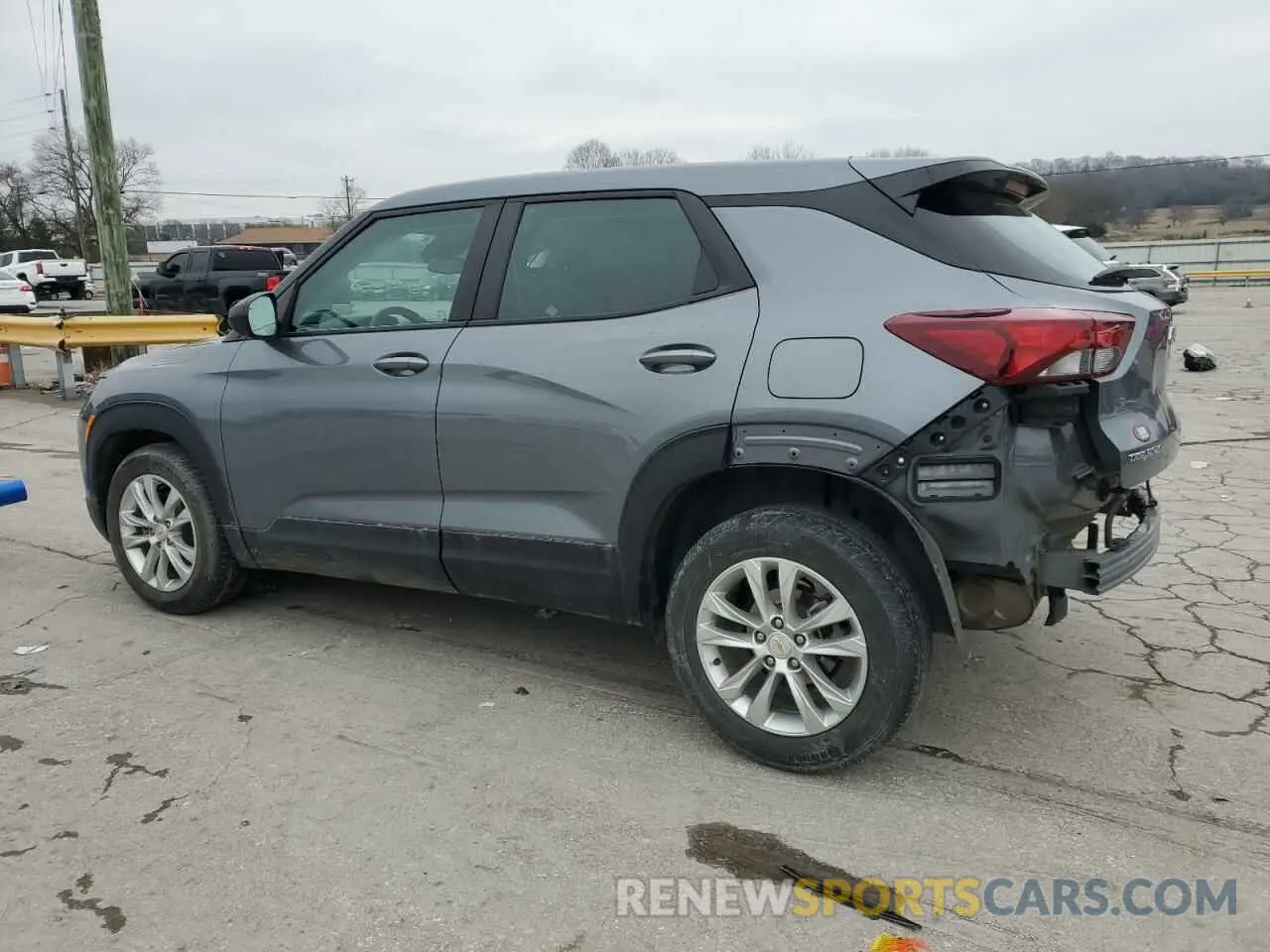 2 fotografías del automóvil dañado KL79MMS27NB116841 CHEVROLET TRAILBLZR 2022