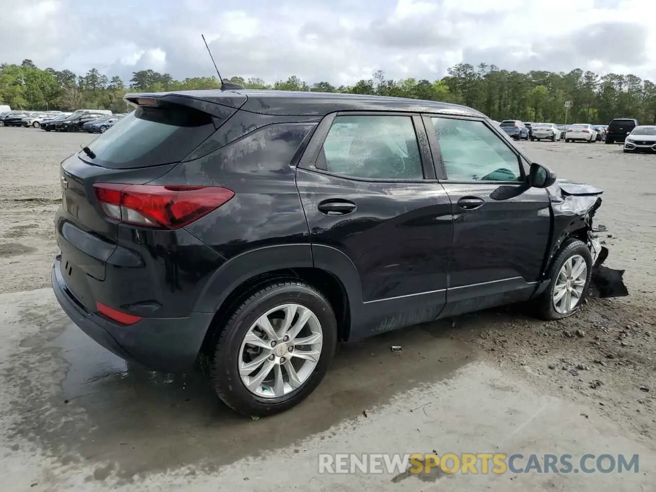 3 fotografías del automóvil dañado KL79MMS29NB127971 CHEVROLET TRAILBLZR 2022