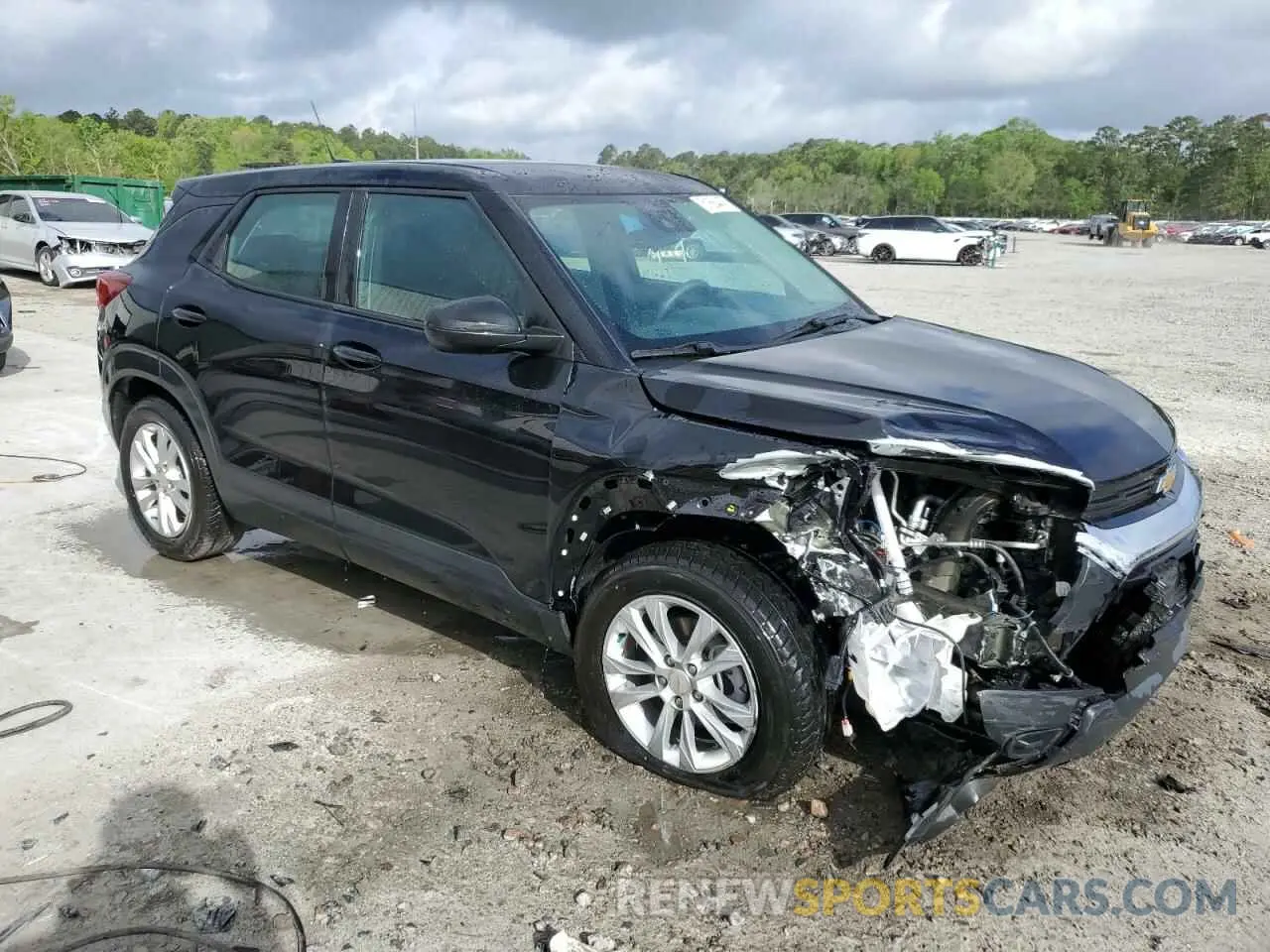 4 fotografías del automóvil dañado KL79MMS29NB127971 CHEVROLET TRAILBLZR 2022