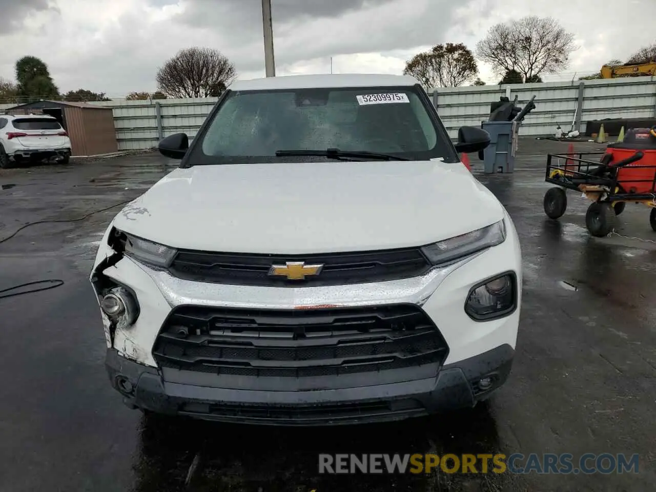 5 fotografías del automóvil dañado KL79MMS2XNB141779 CHEVROLET TRAILBLZR 2022
