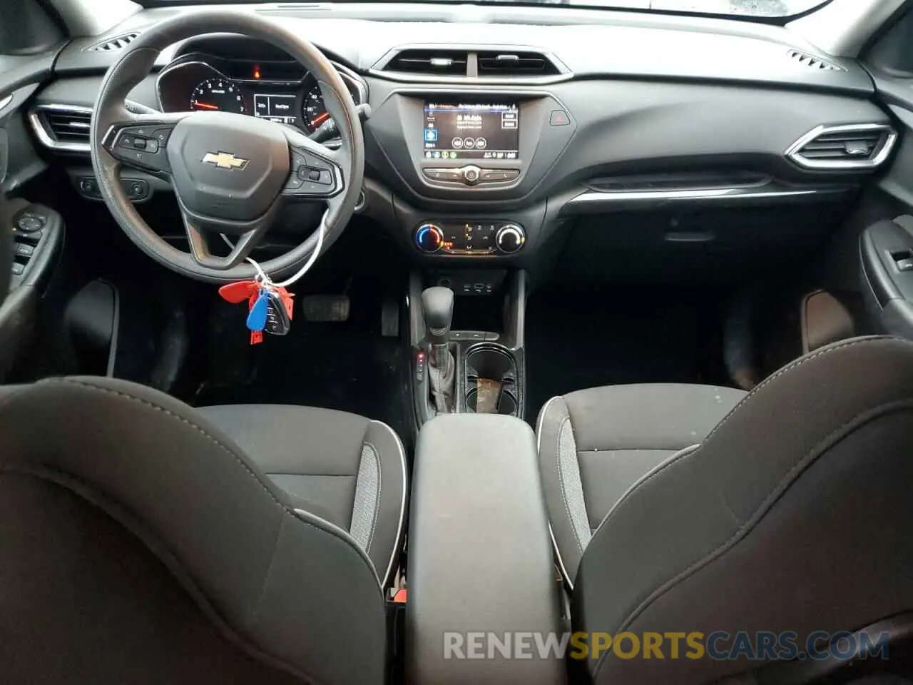 8 fotografías del automóvil dañado KL79MPS22NB126050 CHEVROLET TRAILBLZR 2022