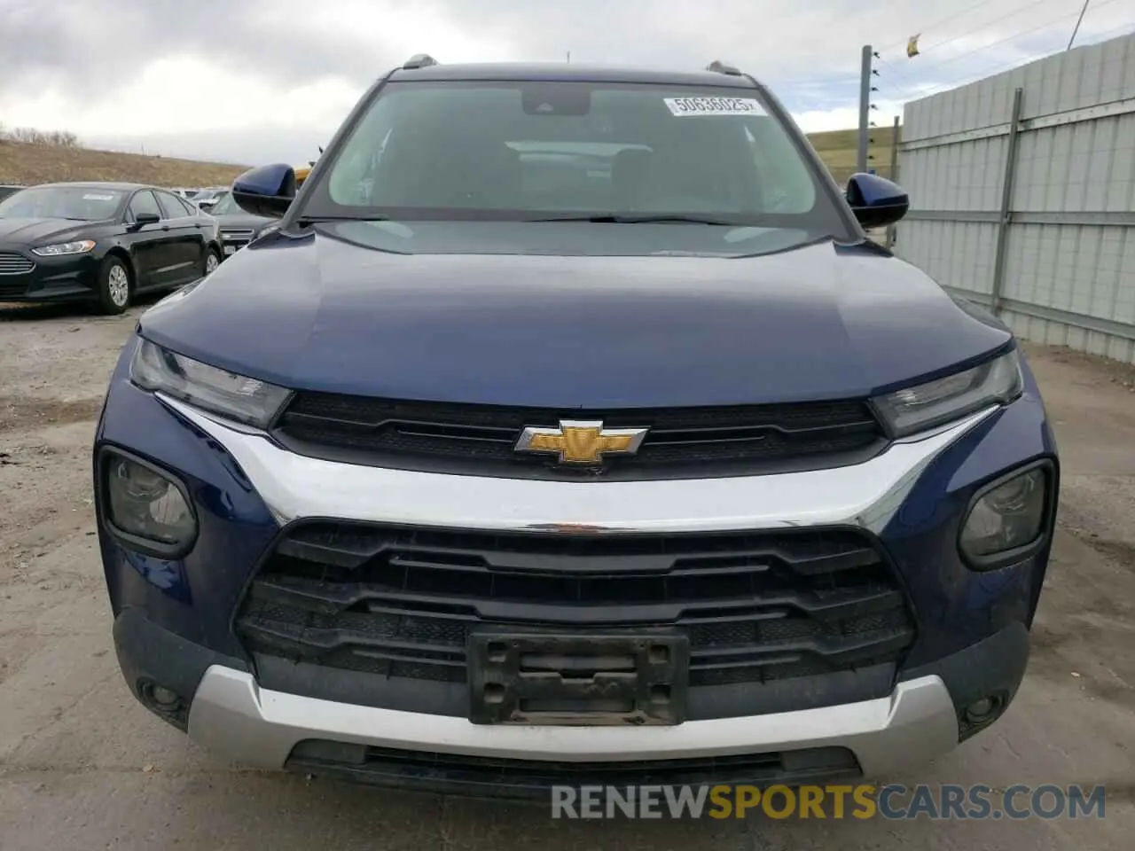 5 fotografías del automóvil dañado KL79MPS22NB144676 CHEVROLET TRAILBLZR 2022