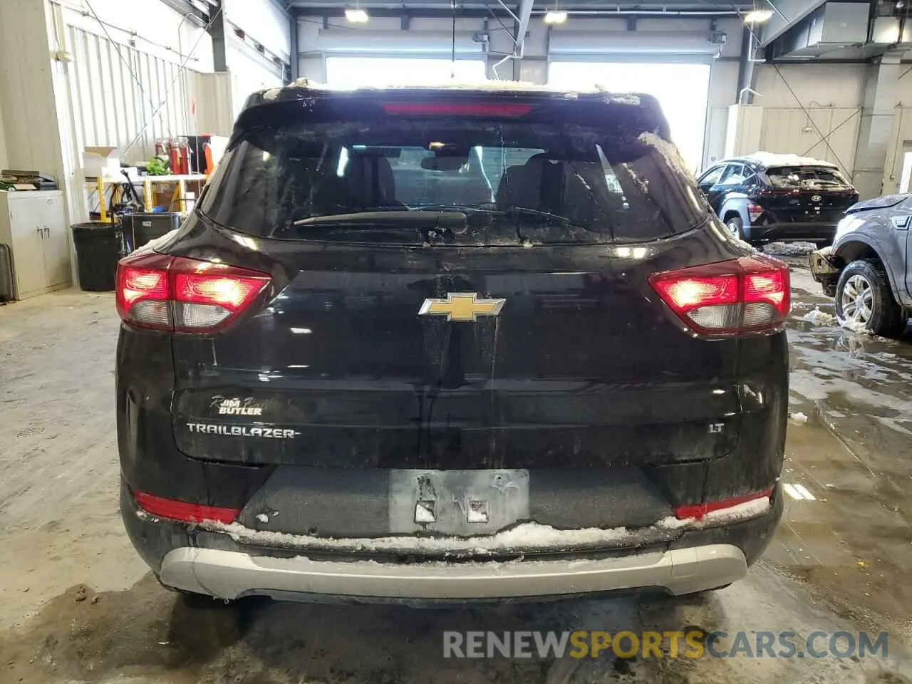 6 fotografías del automóvil dañado KL79MPS27NB107400 CHEVROLET TRAILBLZR 2022
