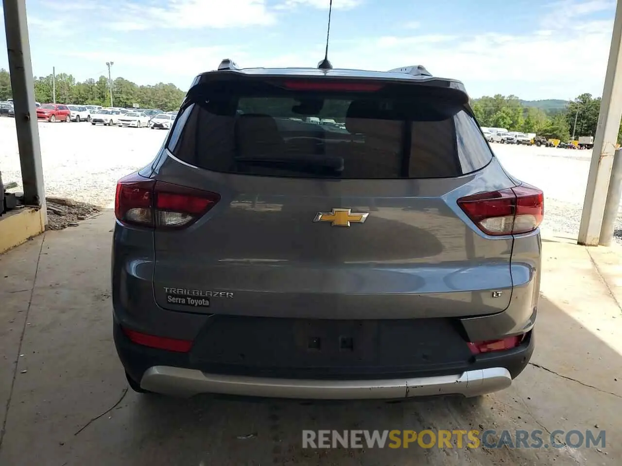 6 fotografías del automóvil dañado KL79MPS2XNB094089 CHEVROLET TRAILBLZR 2022