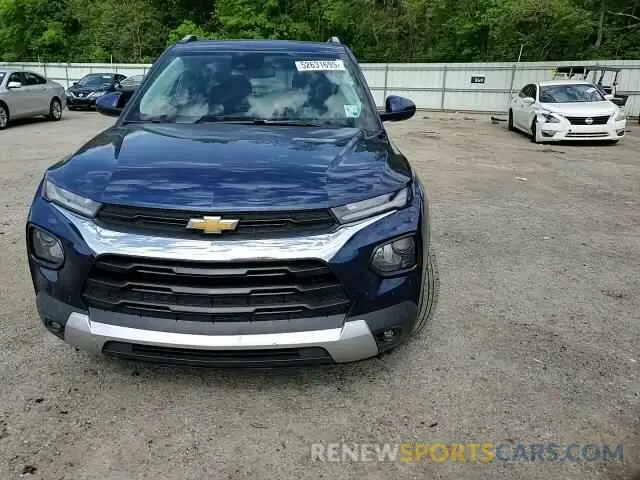 11 fotografías del automóvil dañado KL79MPSL0NB054595 CHEVROLET TRAILBLZR 2022
