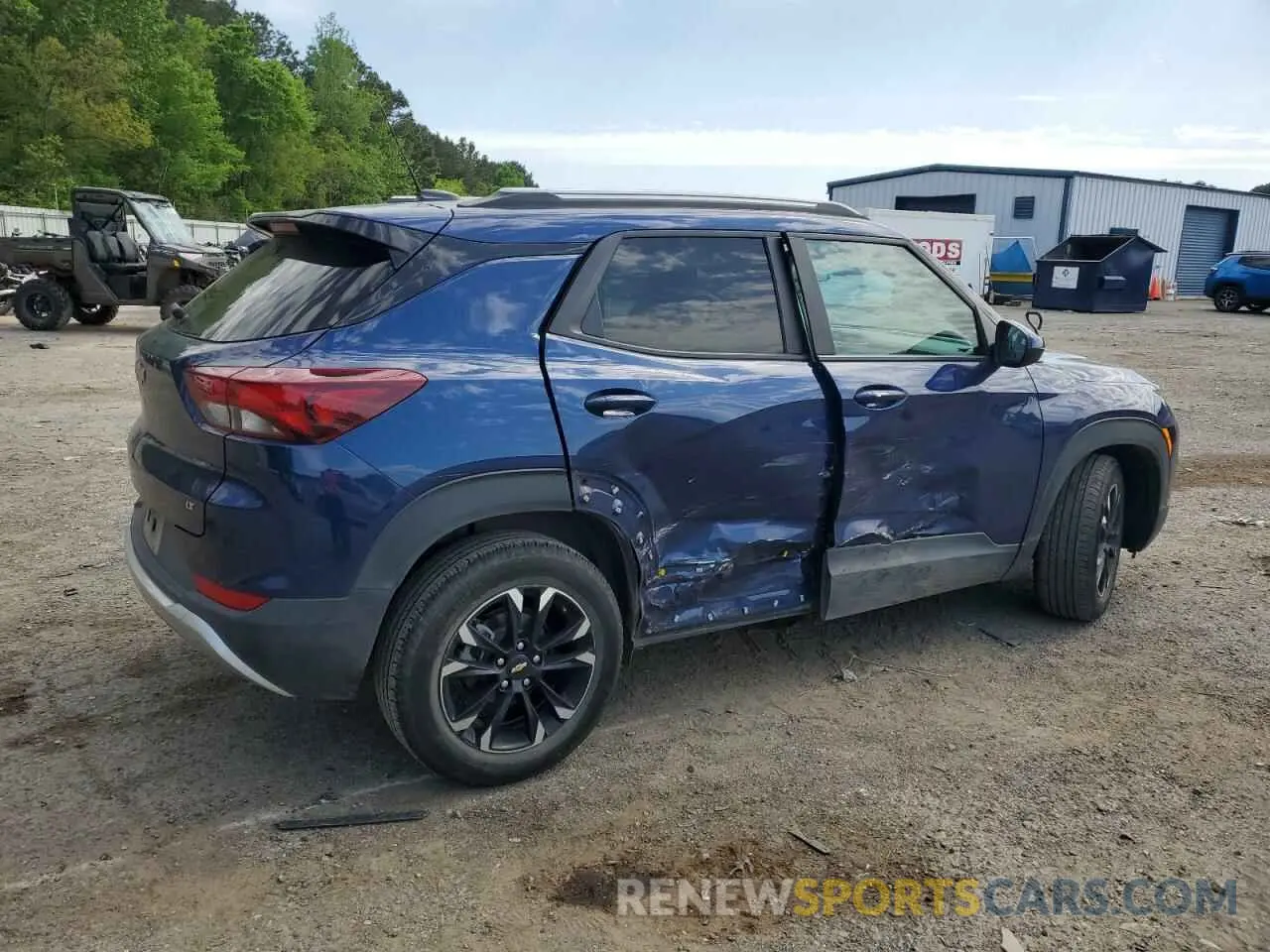 3 fotografías del automóvil dañado KL79MPSL0NB054595 CHEVROLET TRAILBLZR 2022
