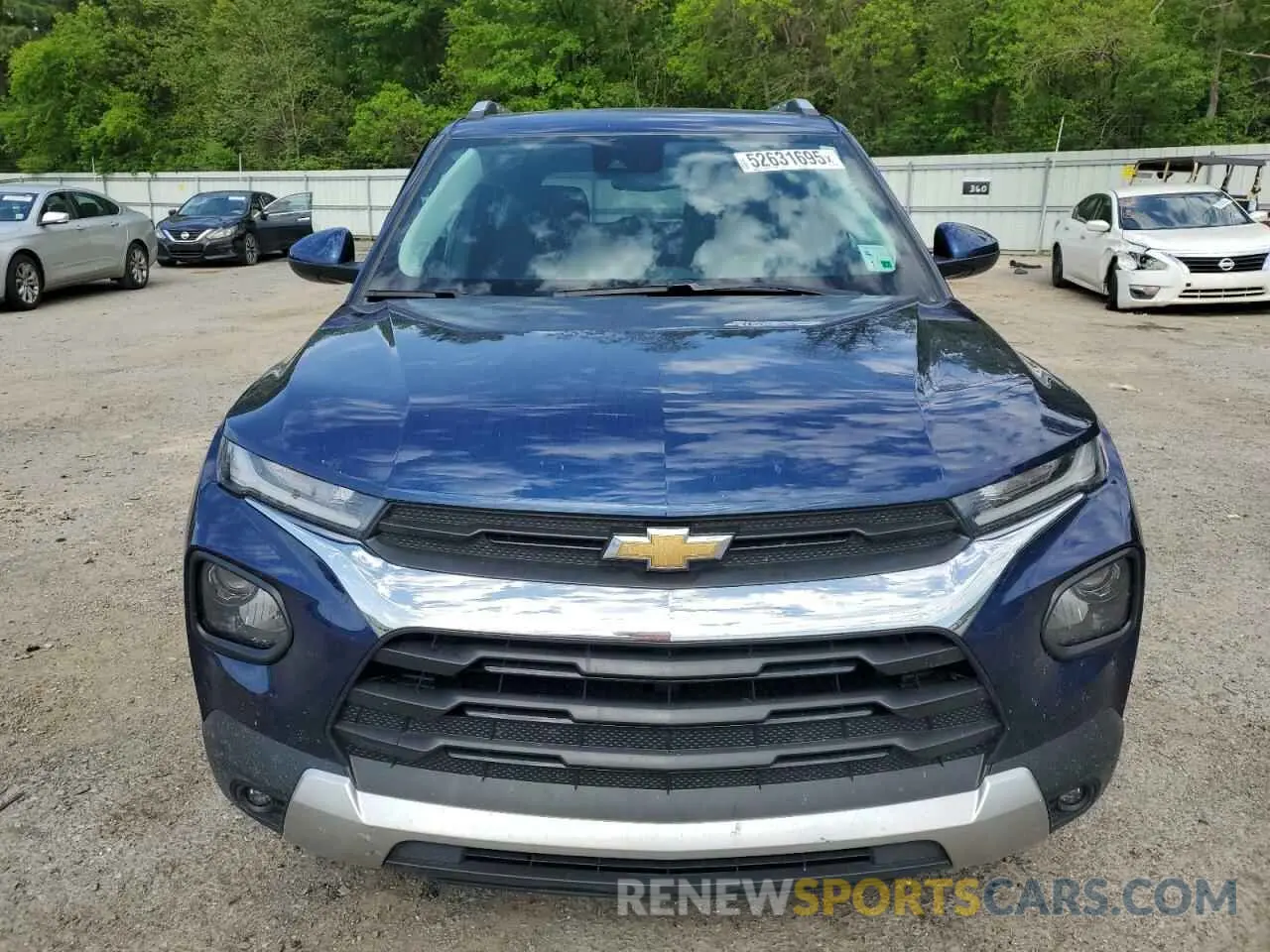 5 fotografías del automóvil dañado KL79MPSL0NB054595 CHEVROLET TRAILBLZR 2022