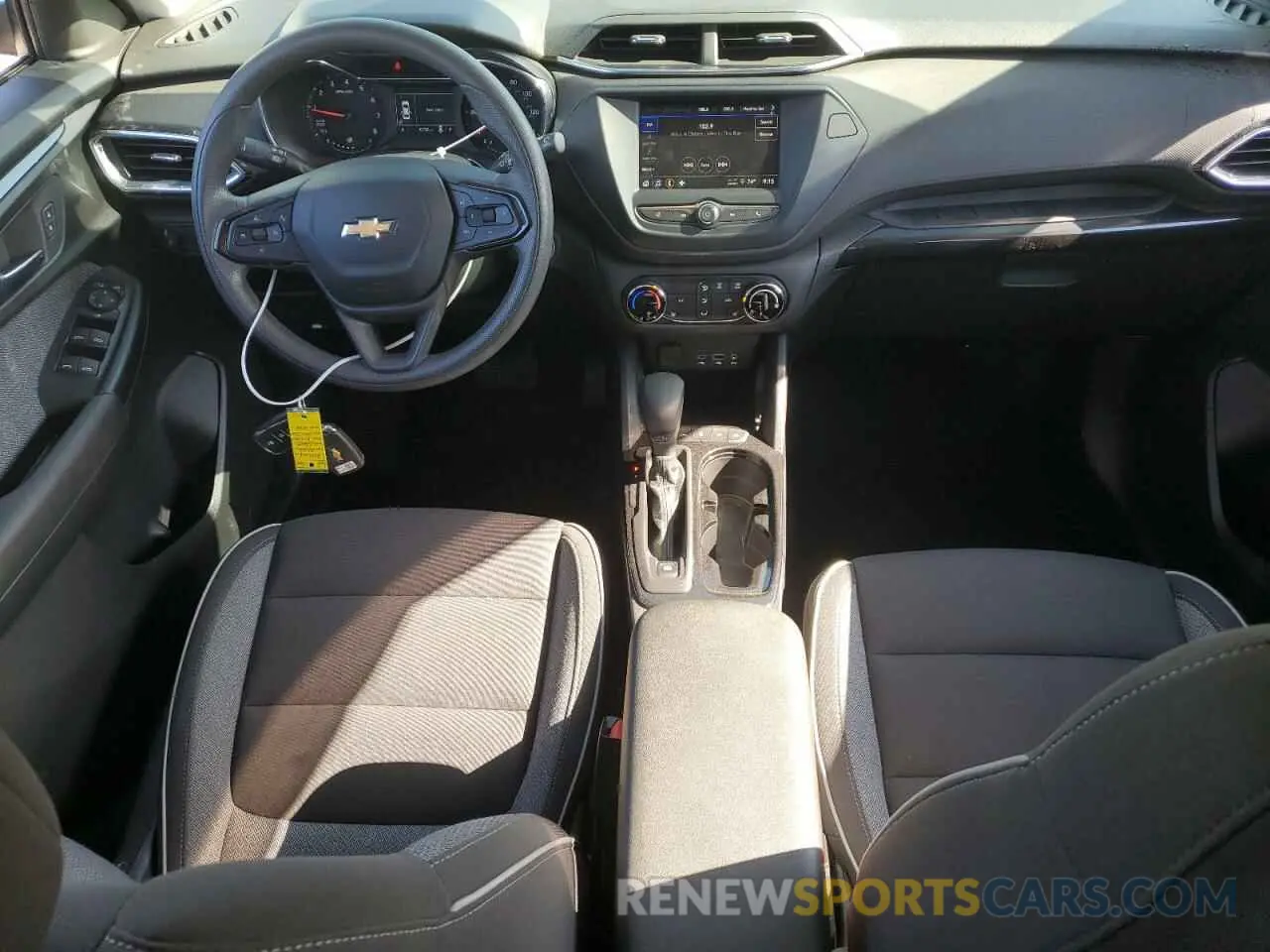 8 fotografías del automóvil dañado KL79MPSL0NB059070 CHEVROLET TRAILBLZR 2022