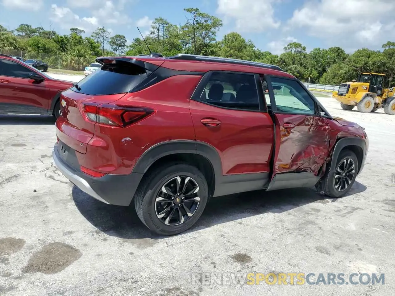 3 fotografías del automóvil dañado KL79MPSL0NB068853 CHEVROLET TRAILBLZR 2022