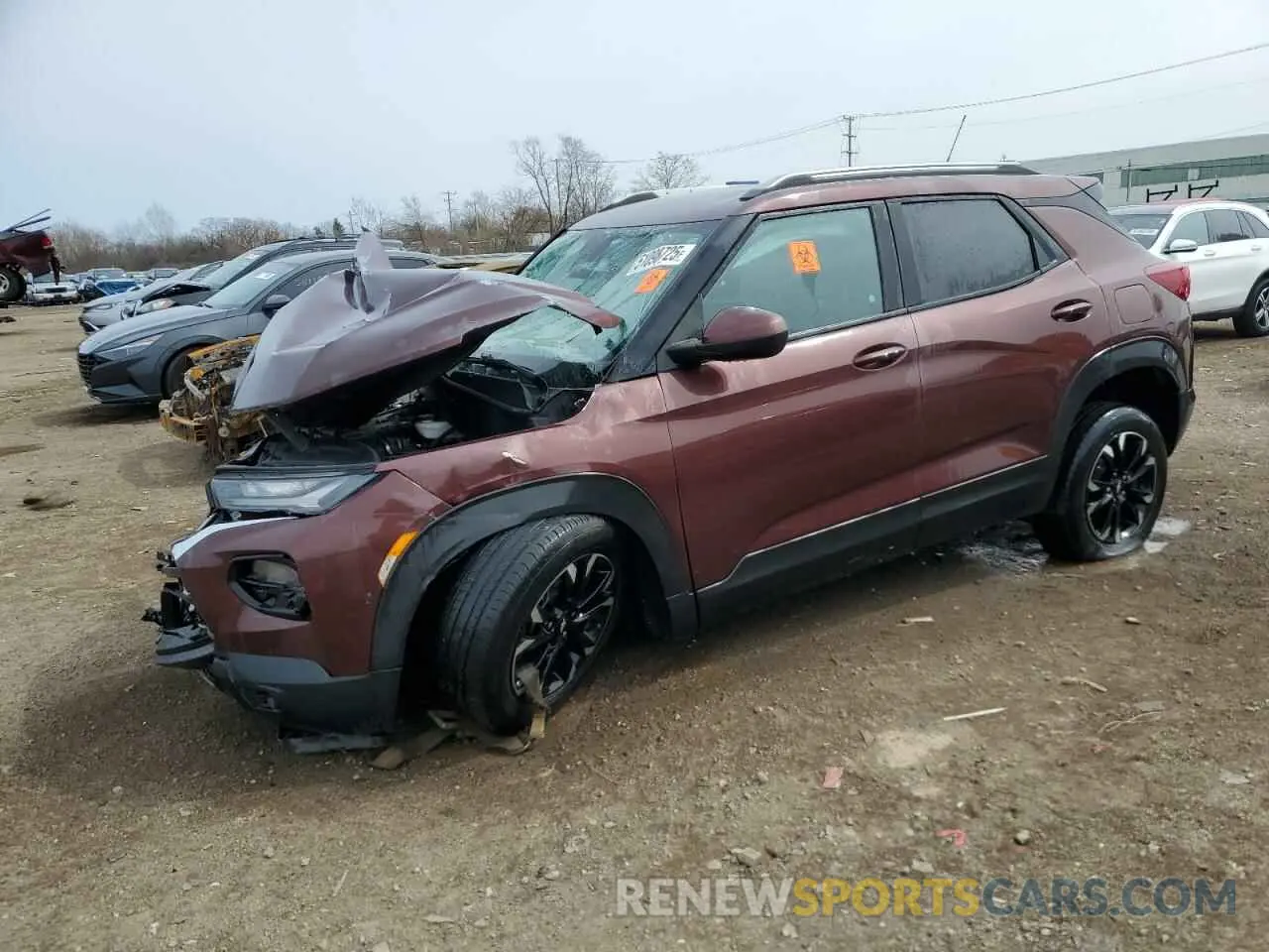 1 fotografías del automóvil dañado KL79MPSL4NB060948 CHEVROLET TRAILBLZR 2022