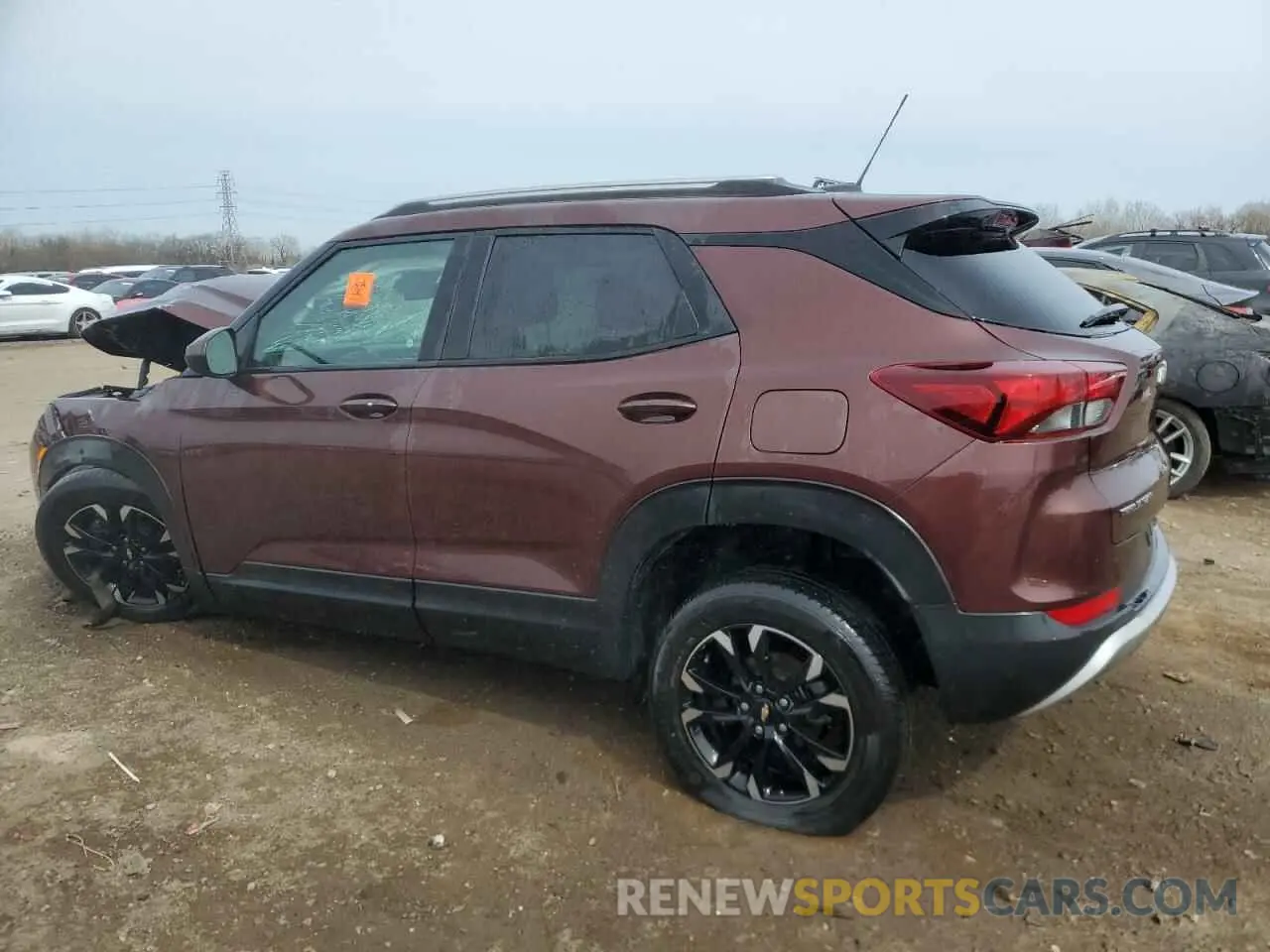 2 fotografías del automóvil dañado KL79MPSL4NB060948 CHEVROLET TRAILBLZR 2022