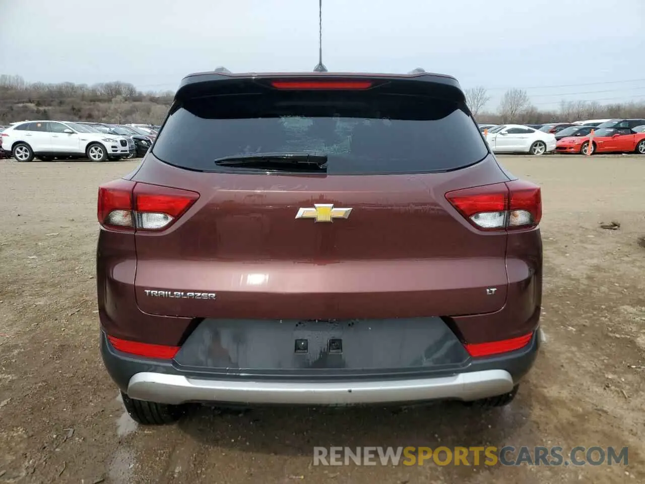6 fotografías del automóvil dañado KL79MPSL4NB060948 CHEVROLET TRAILBLZR 2022