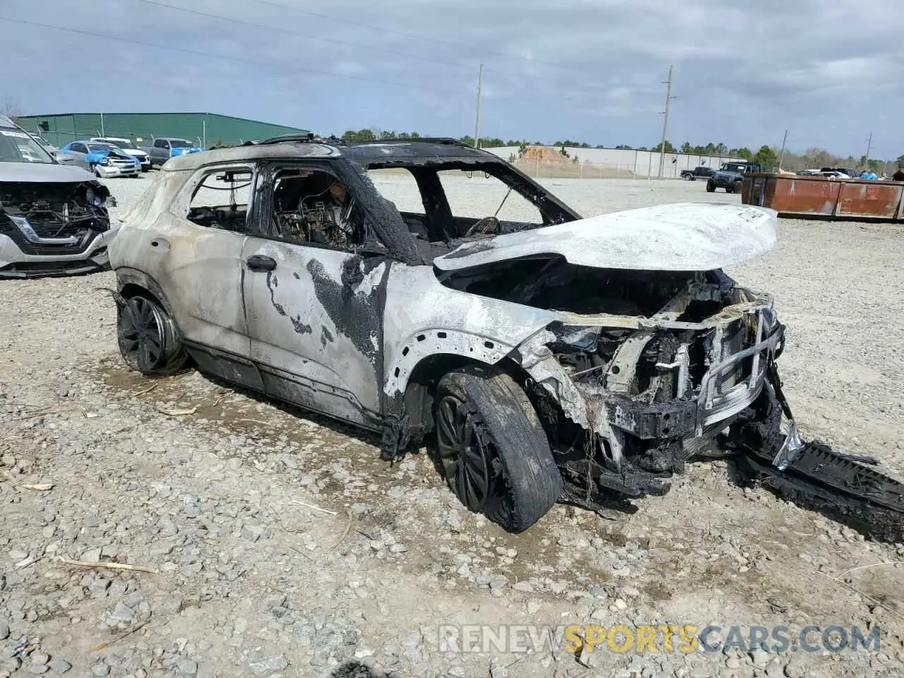 4 fotografías del automóvil dañado KL79MPSL5NB025240 CHEVROLET TRAILBLZR 2022