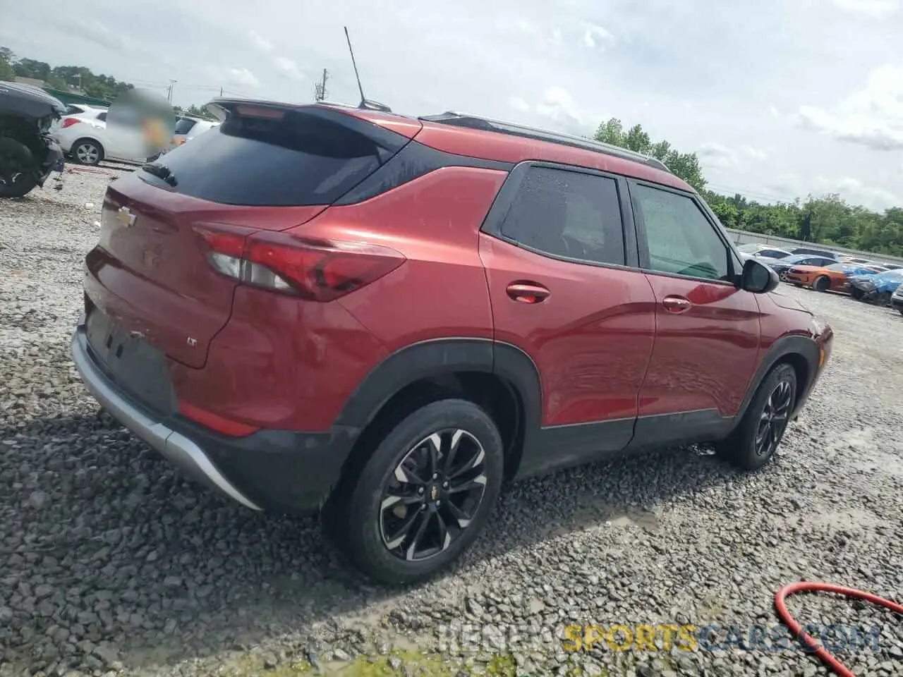 3 fotografías del automóvil dañado KL79MPSL5NB069173 CHEVROLET TRAILBLZR 2022