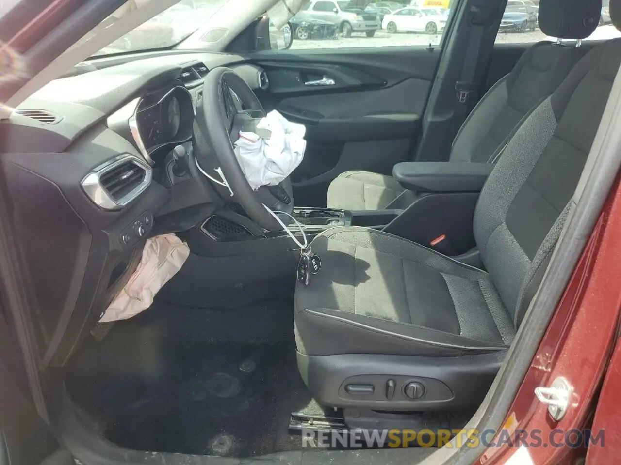 7 fotografías del automóvil dañado KL79MPSL5NB069173 CHEVROLET TRAILBLZR 2022