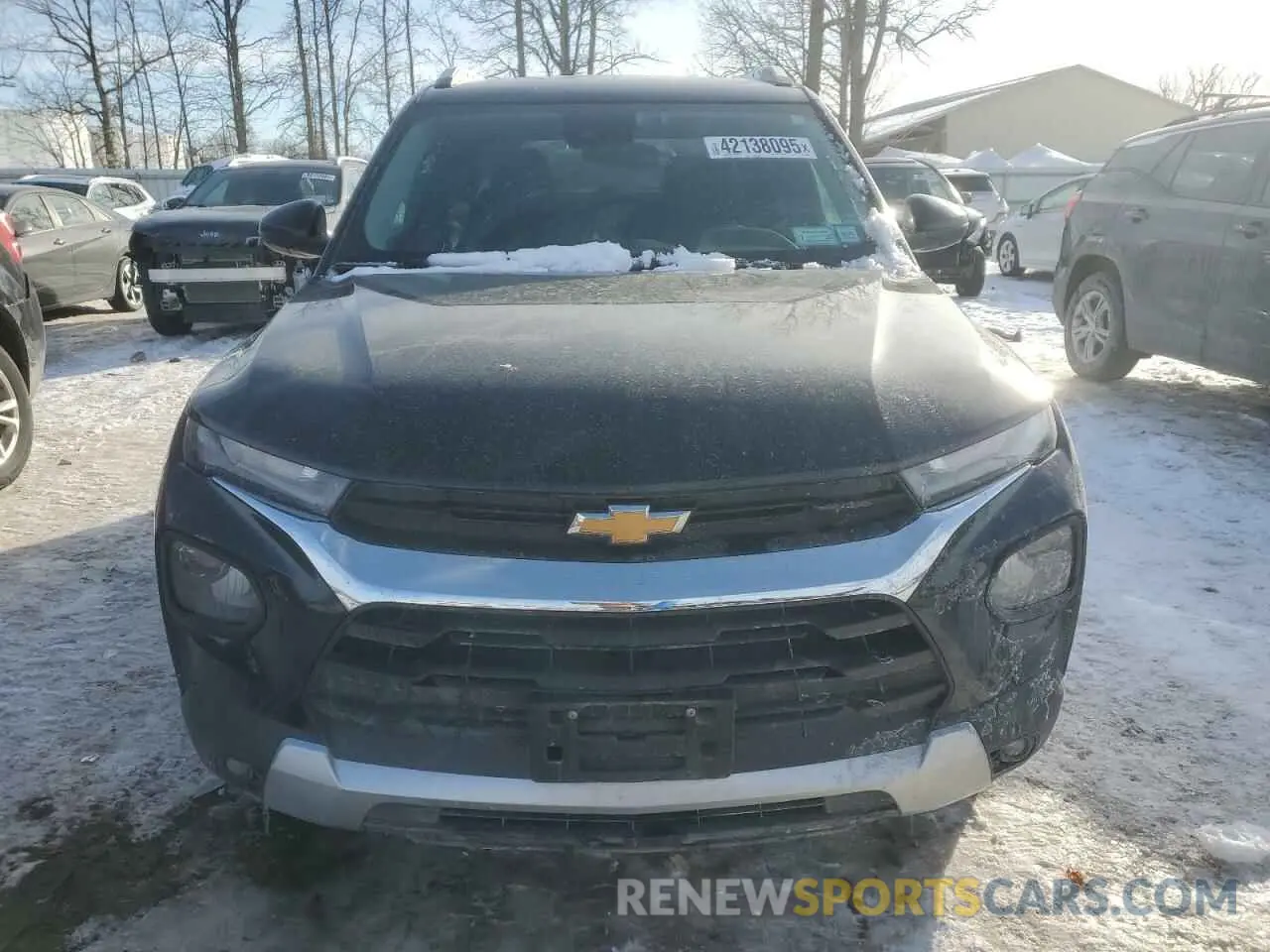 5 fotografías del automóvil dañado KL79MPSL7NB130586 CHEVROLET TRAILBLZR 2022