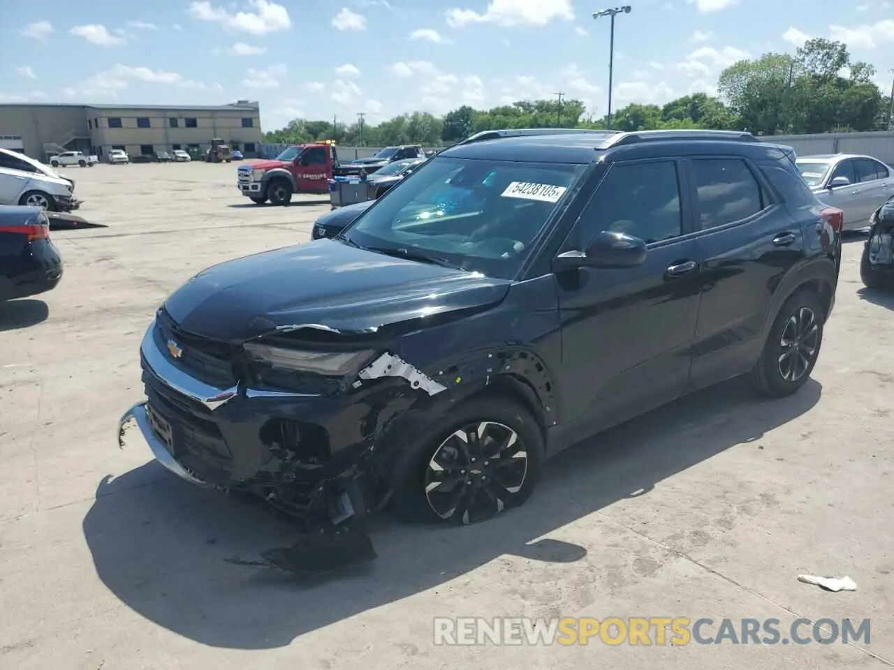 1 fotografías del automóvil dañado KL79MPSL8NB054585 CHEVROLET TRAILBLZR 2022