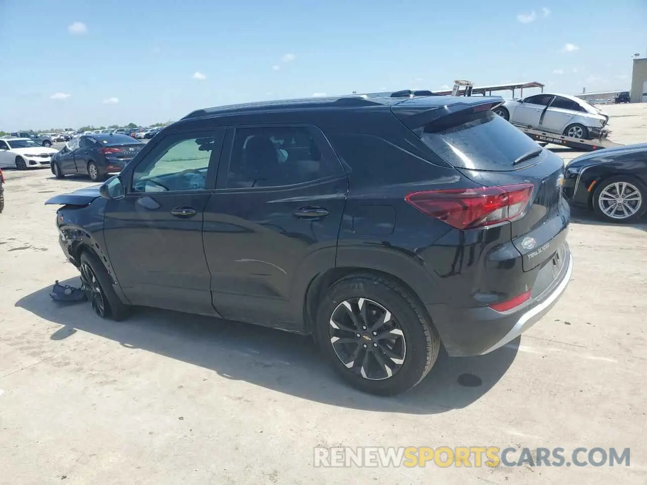 2 fotografías del automóvil dañado KL79MPSL8NB054585 CHEVROLET TRAILBLZR 2022