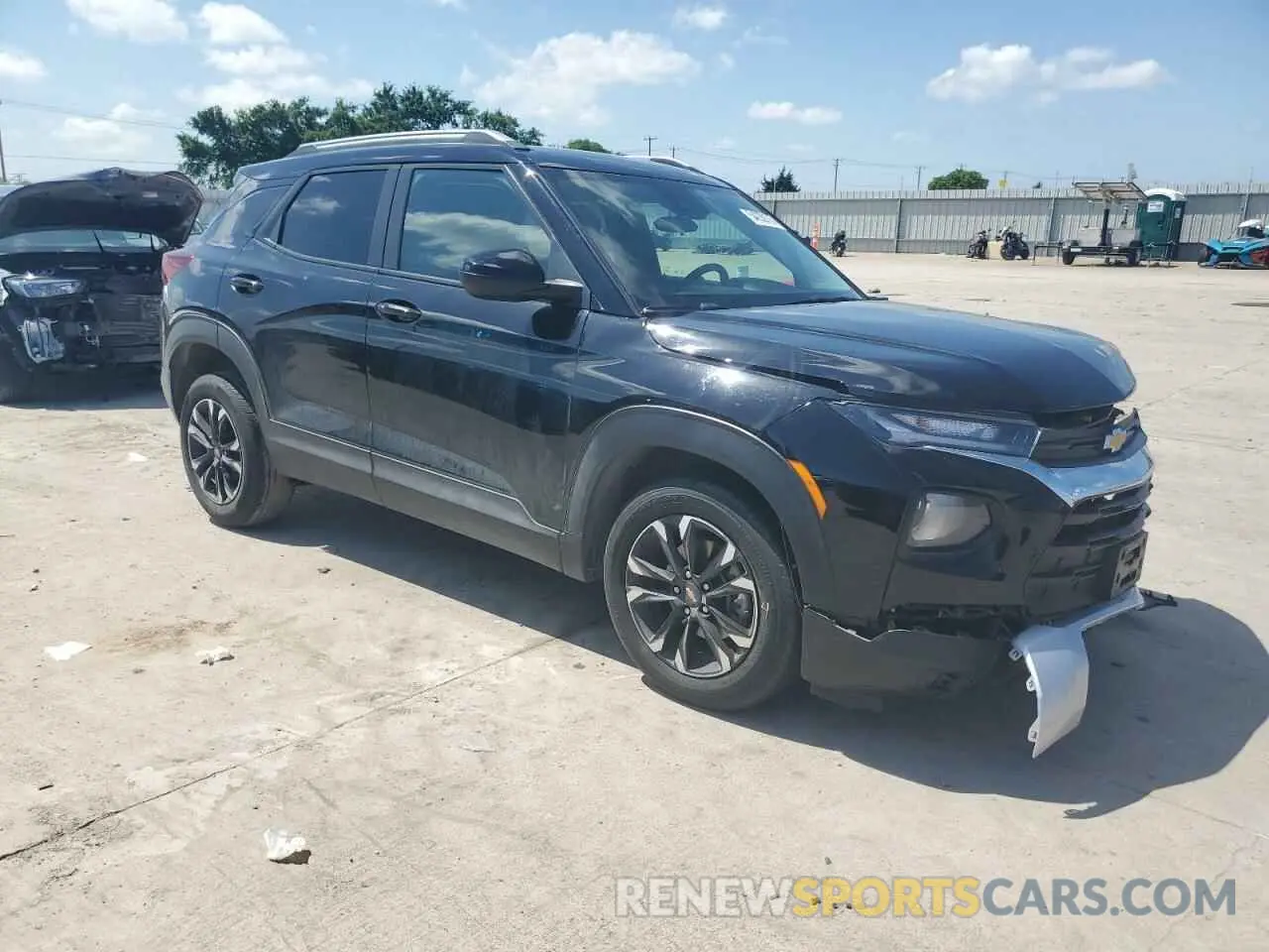 4 fotografías del automóvil dañado KL79MPSL8NB054585 CHEVROLET TRAILBLZR 2022
