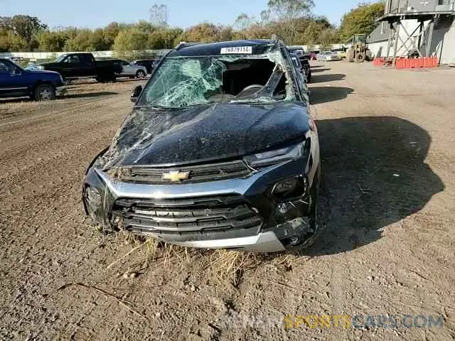 12 fotografías del automóvil dañado KL79MPSL9NB077714 CHEVROLET TRAILBLZR 2022