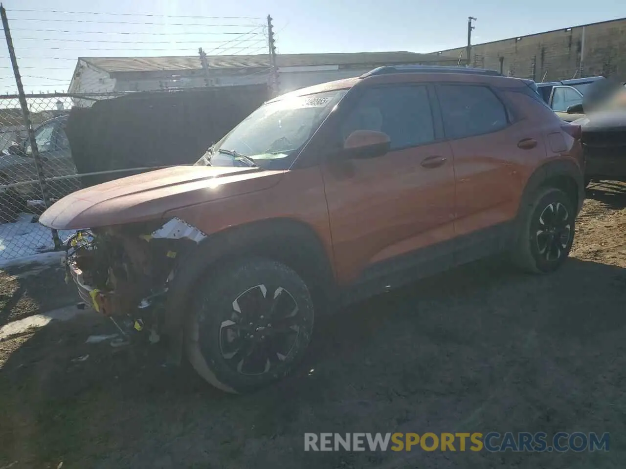 1 fotografías del automóvil dañado KL79MRSL0NB148858 CHEVROLET TRAILBLZR 2022