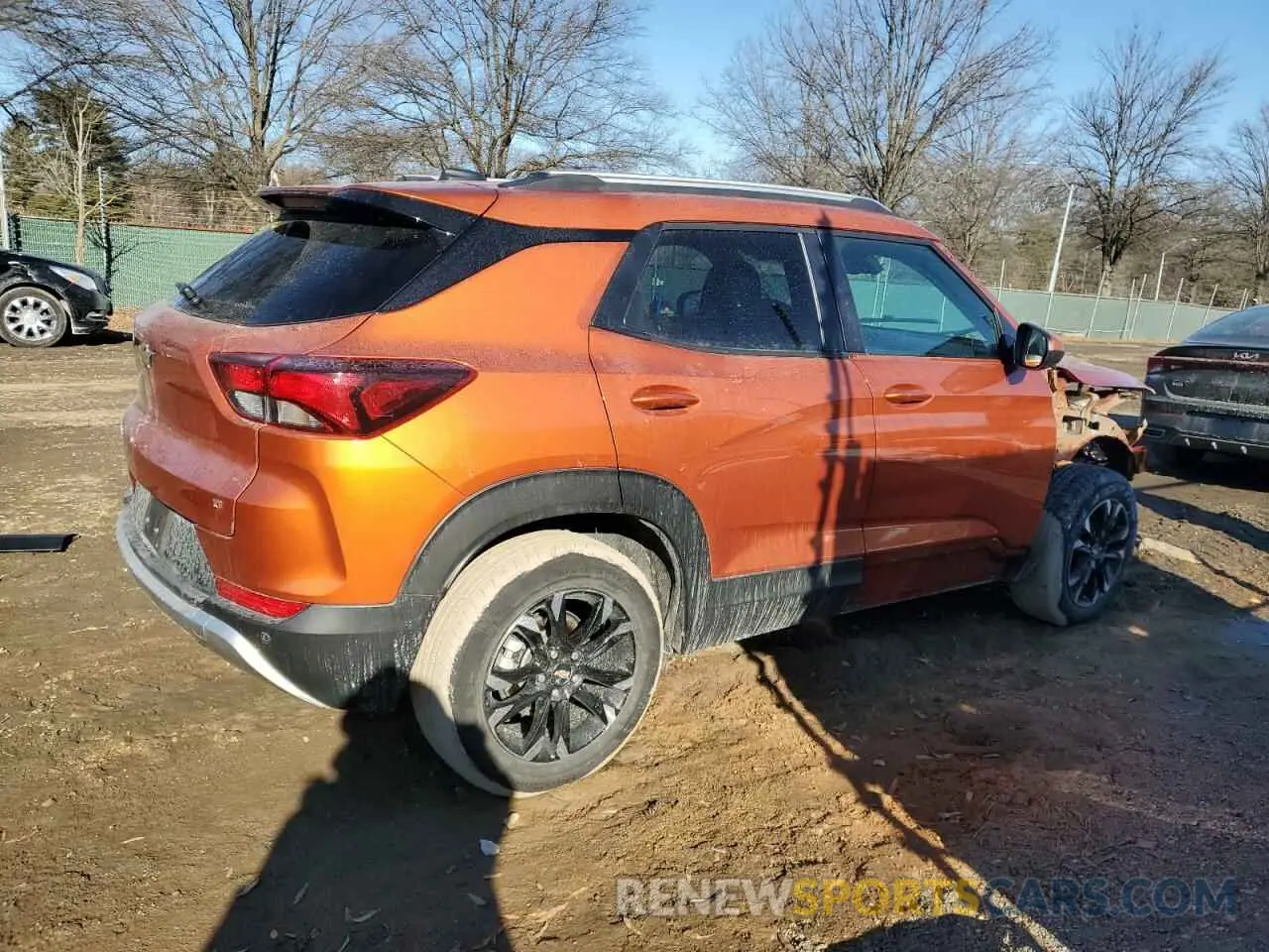 3 fotografías del automóvil dañado KL79MRSL0NB148858 CHEVROLET TRAILBLZR 2022