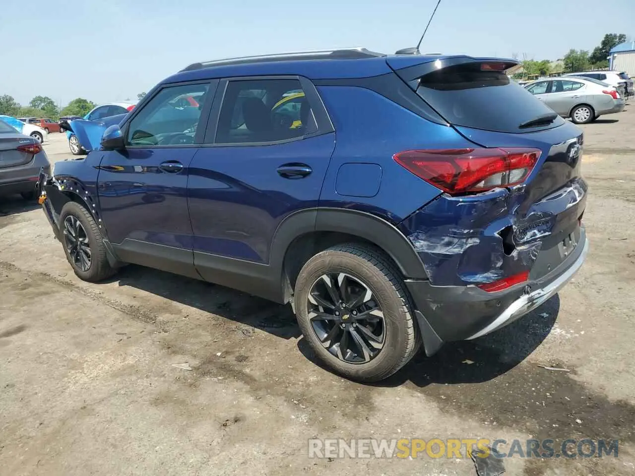 2 fotografías del automóvil dañado KL79MRSL1NB093563 CHEVROLET TRAILBLZR 2022