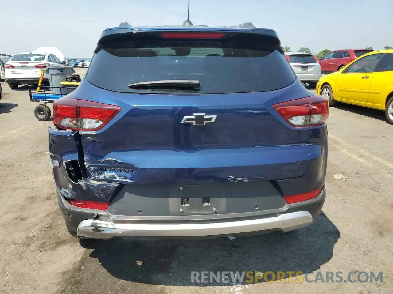 6 fotografías del automóvil dañado KL79MRSL1NB093563 CHEVROLET TRAILBLZR 2022