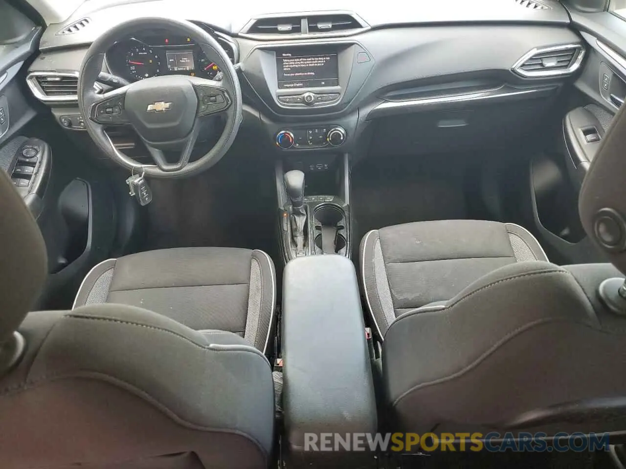 8 fotografías del automóvil dañado KL79MRSL4NB039142 CHEVROLET TRAILBLZR 2022