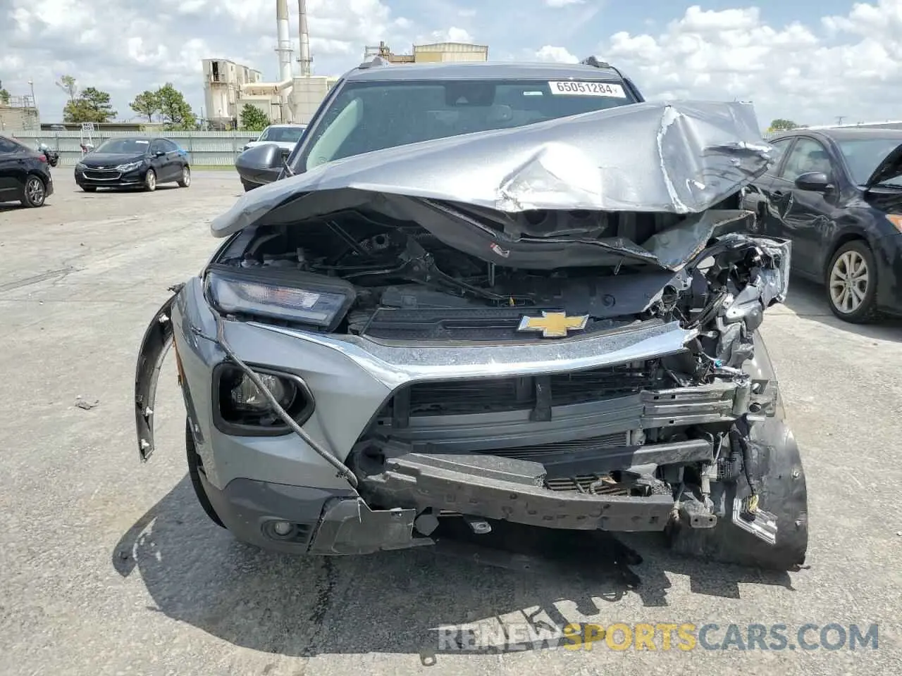 5 fotografías del automóvil dañado KL79MRSL6NB032693 CHEVROLET TRAILBLZR 2022