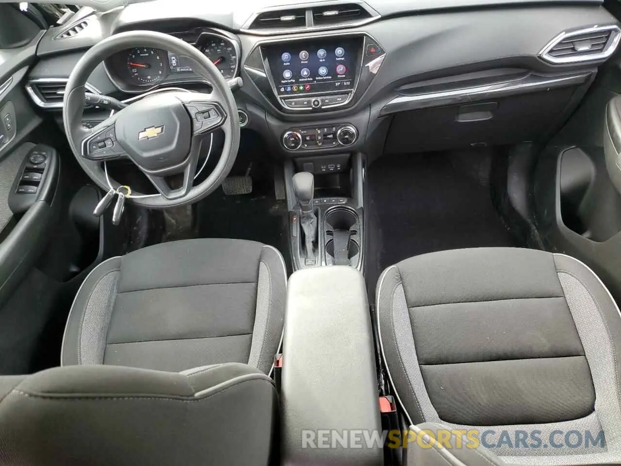 8 fotografías del automóvil dañado KL79MRSL6NB104380 CHEVROLET TRAILBLZR 2022