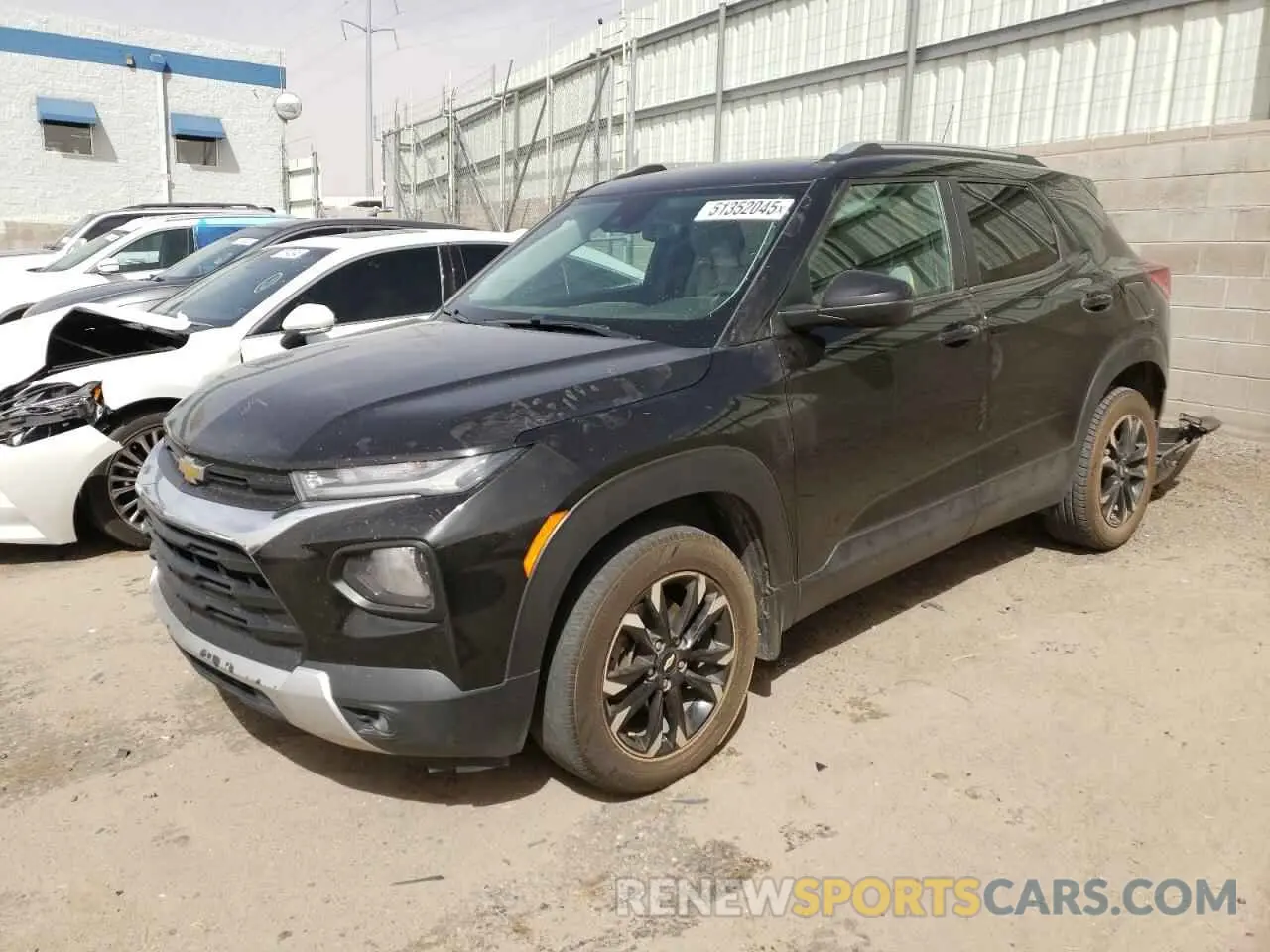 1 fotografías del automóvil dañado KL79MRSL9NB024930 CHEVROLET TRAILBLZR 2022