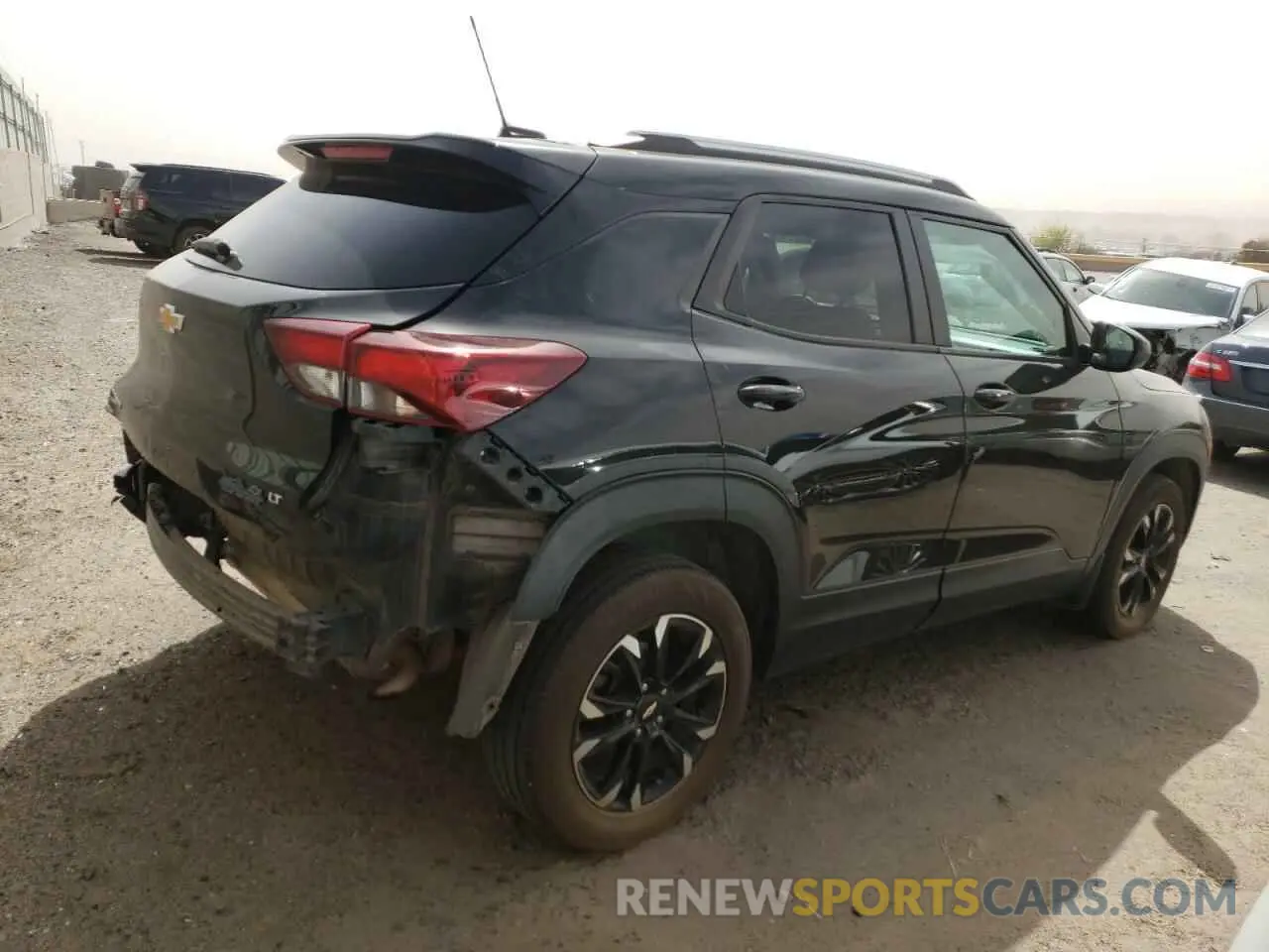 3 fotografías del automóvil dañado KL79MRSL9NB024930 CHEVROLET TRAILBLZR 2022
