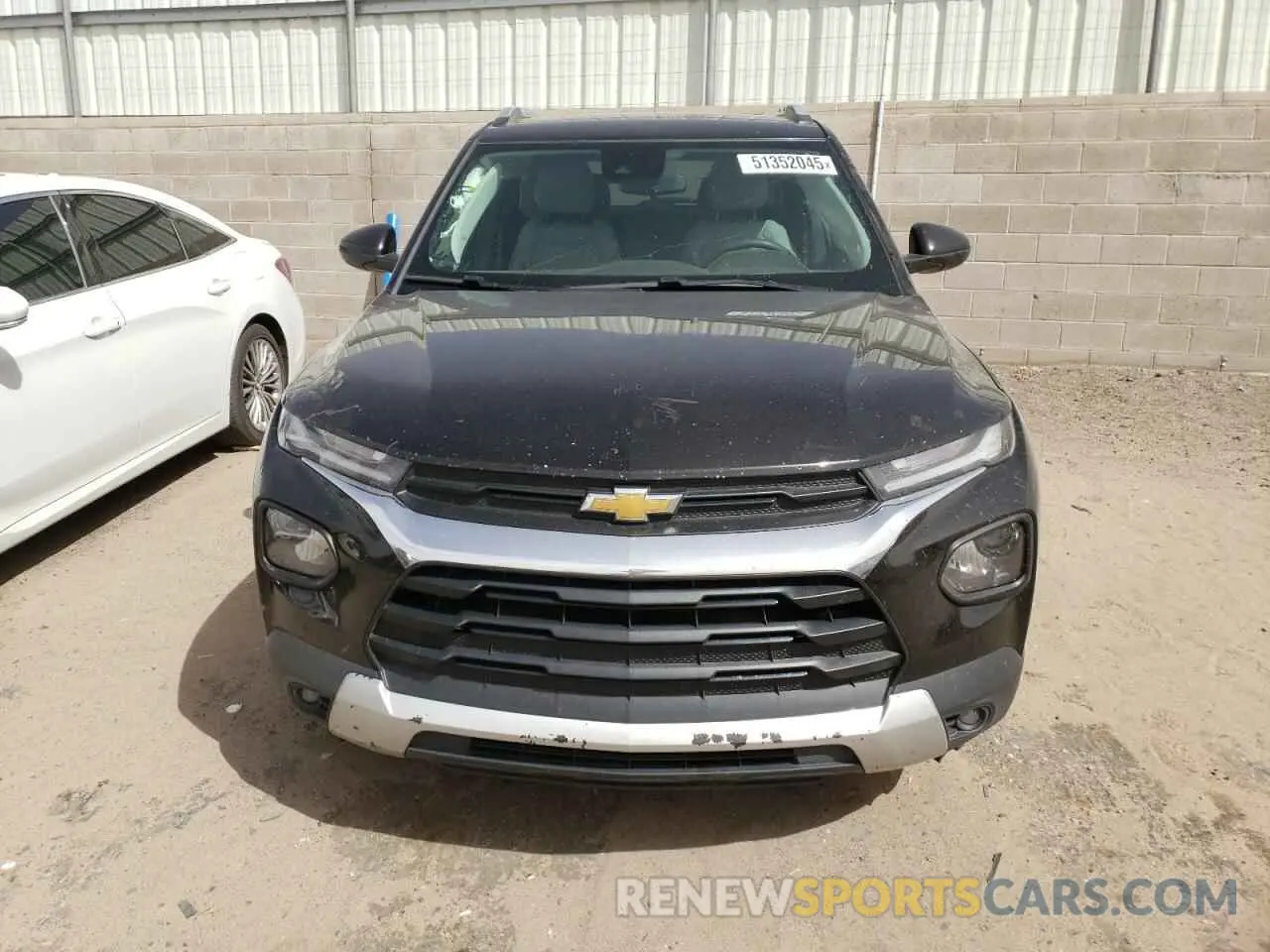 5 fotografías del automóvil dañado KL79MRSL9NB024930 CHEVROLET TRAILBLZR 2022