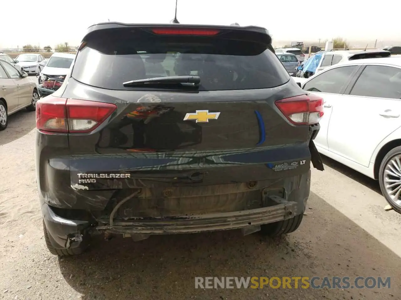 6 fotografías del automóvil dañado KL79MRSL9NB024930 CHEVROLET TRAILBLZR 2022