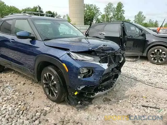 14 fotografías del automóvil dañado KL79MRSLXNB130657 CHEVROLET TRAILBLZR 2022