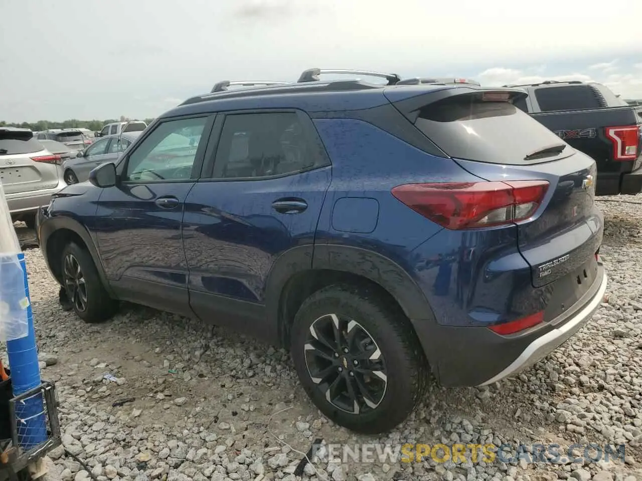 2 fotografías del automóvil dañado KL79MRSLXNB130657 CHEVROLET TRAILBLZR 2022