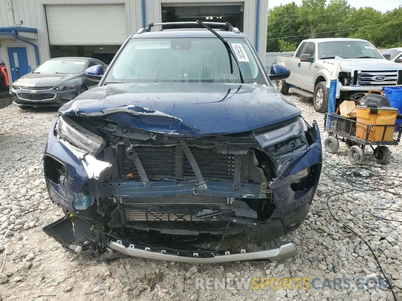 5 fotografías del automóvil dañado KL79MRSLXNB130657 CHEVROLET TRAILBLZR 2022