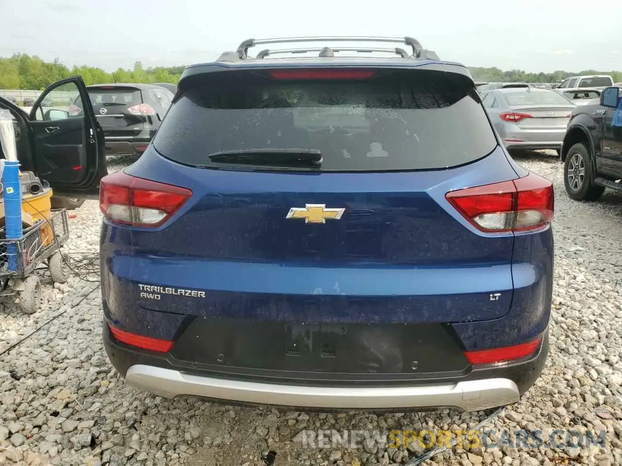 6 fotografías del automóvil dañado KL79MRSLXNB130657 CHEVROLET TRAILBLZR 2022
