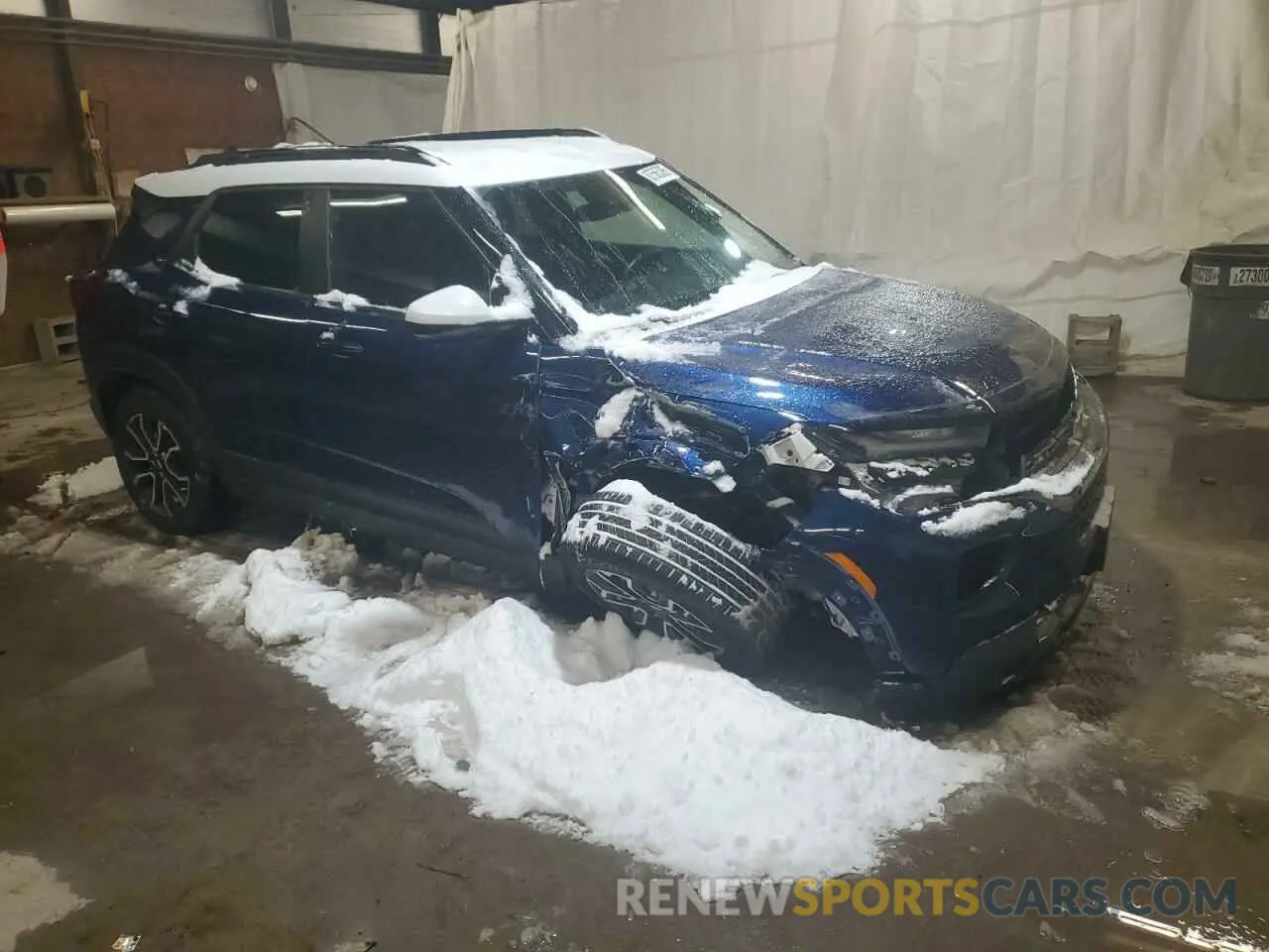 4 fotografías del automóvil dañado KL79MSSL6NB053633 CHEVROLET TRAILBLZR 2022
