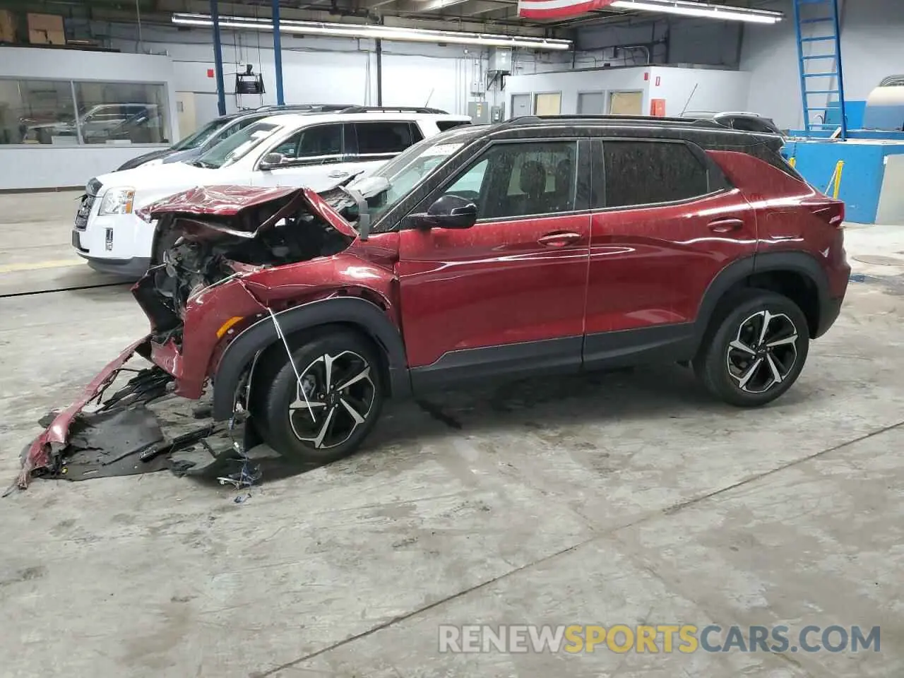 1 fotografías del automóvil dañado KL79MTSL0NB054721 CHEVROLET TRAILBLZR 2022