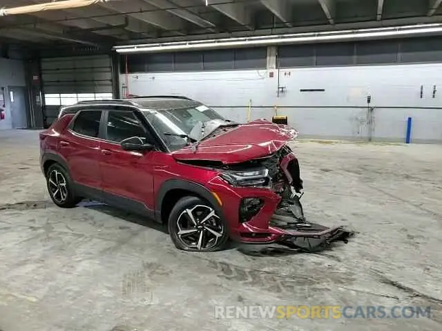14 fotografías del automóvil dañado KL79MTSL0NB054721 CHEVROLET TRAILBLZR 2022
