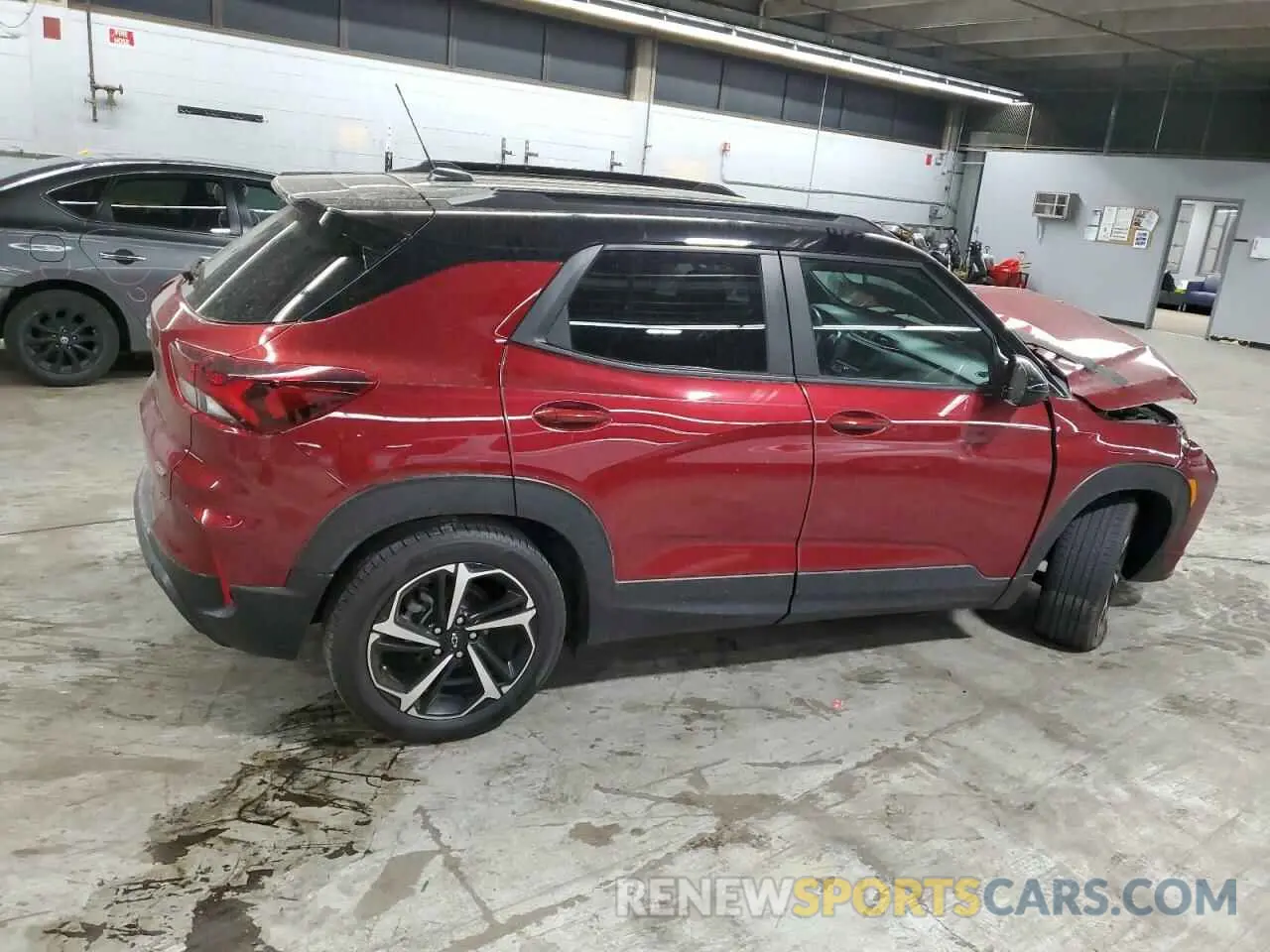 3 fotografías del automóvil dañado KL79MTSL0NB054721 CHEVROLET TRAILBLZR 2022