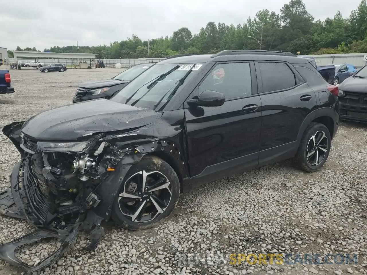 1 fotografías del automóvil dañado KL79MTSL0NB070336 CHEVROLET TRAILBLZR 2022