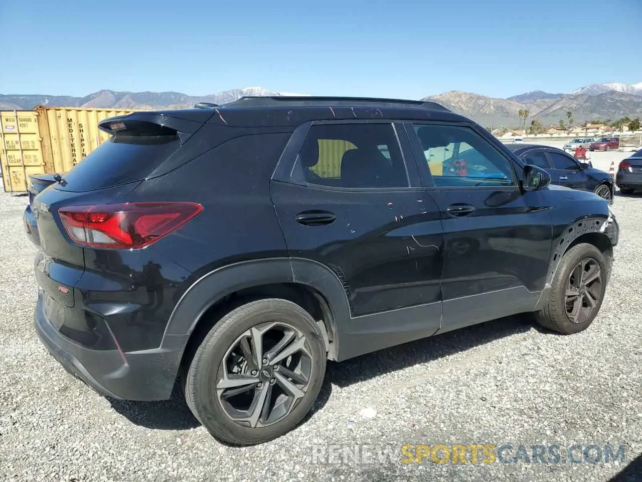 3 fotografías del automóvil dañado KL79MTSL2NB041386 CHEVROLET TRAILBLZR 2022