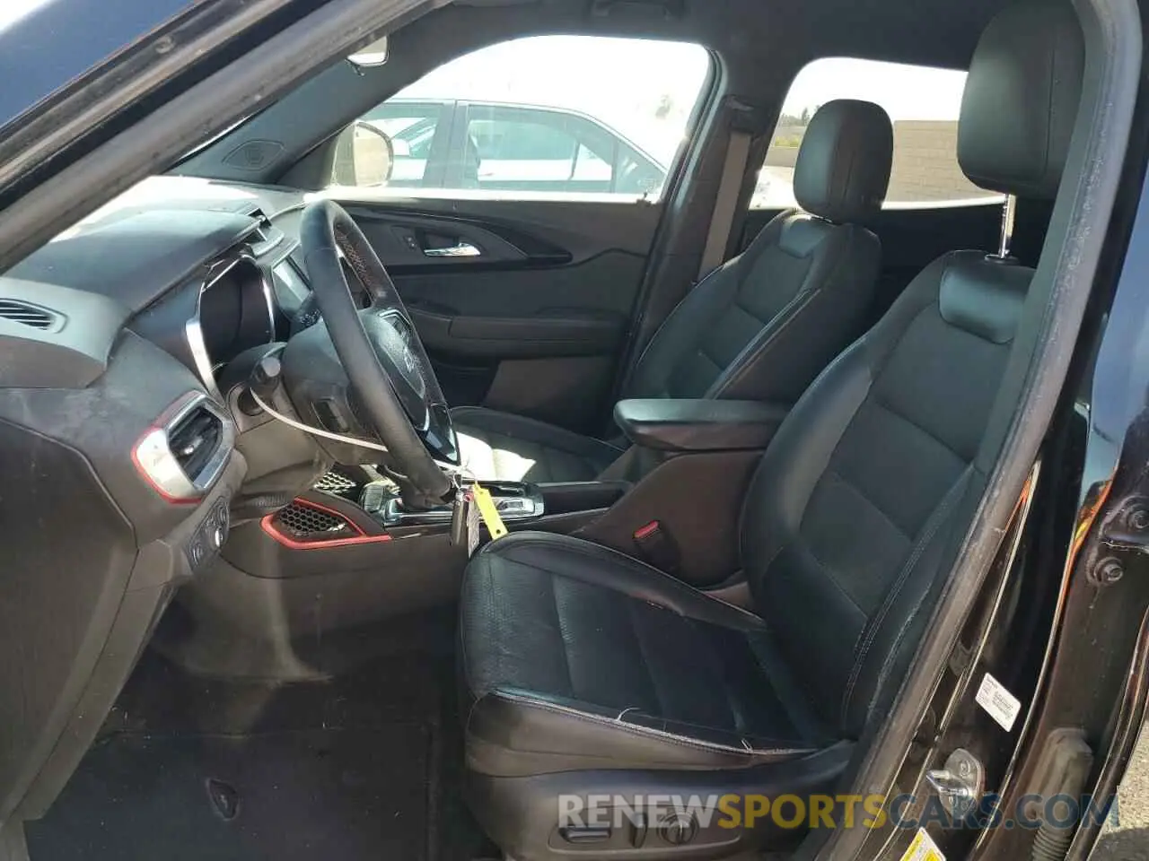 7 fotografías del automóvil dañado KL79MTSL2NB041386 CHEVROLET TRAILBLZR 2022