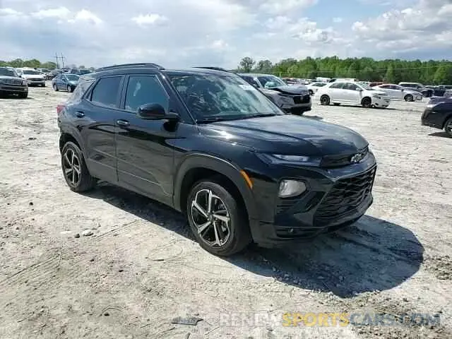 11 fotografías del automóvil dañado KL79MTSL2NB054963 CHEVROLET TRAILBLZR 2022