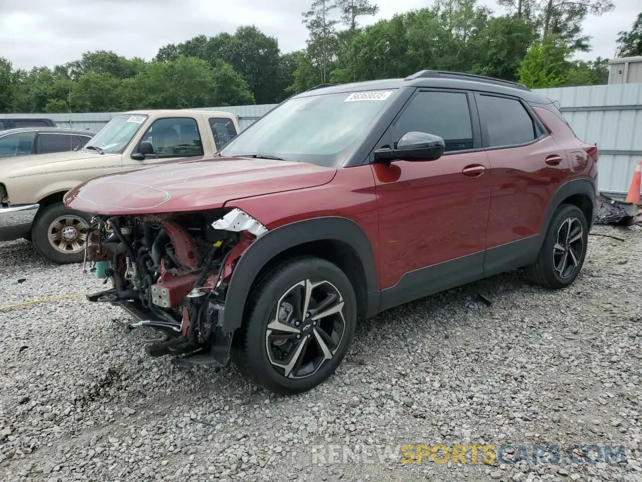 1 fotografías del automóvil dañado KL79MTSL2NB106348 CHEVROLET TRAILBLZR 2022
