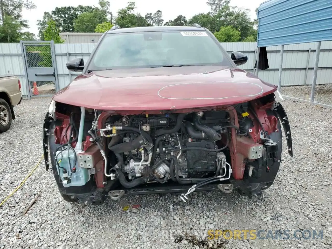 5 fotografías del automóvil dañado KL79MTSL2NB106348 CHEVROLET TRAILBLZR 2022