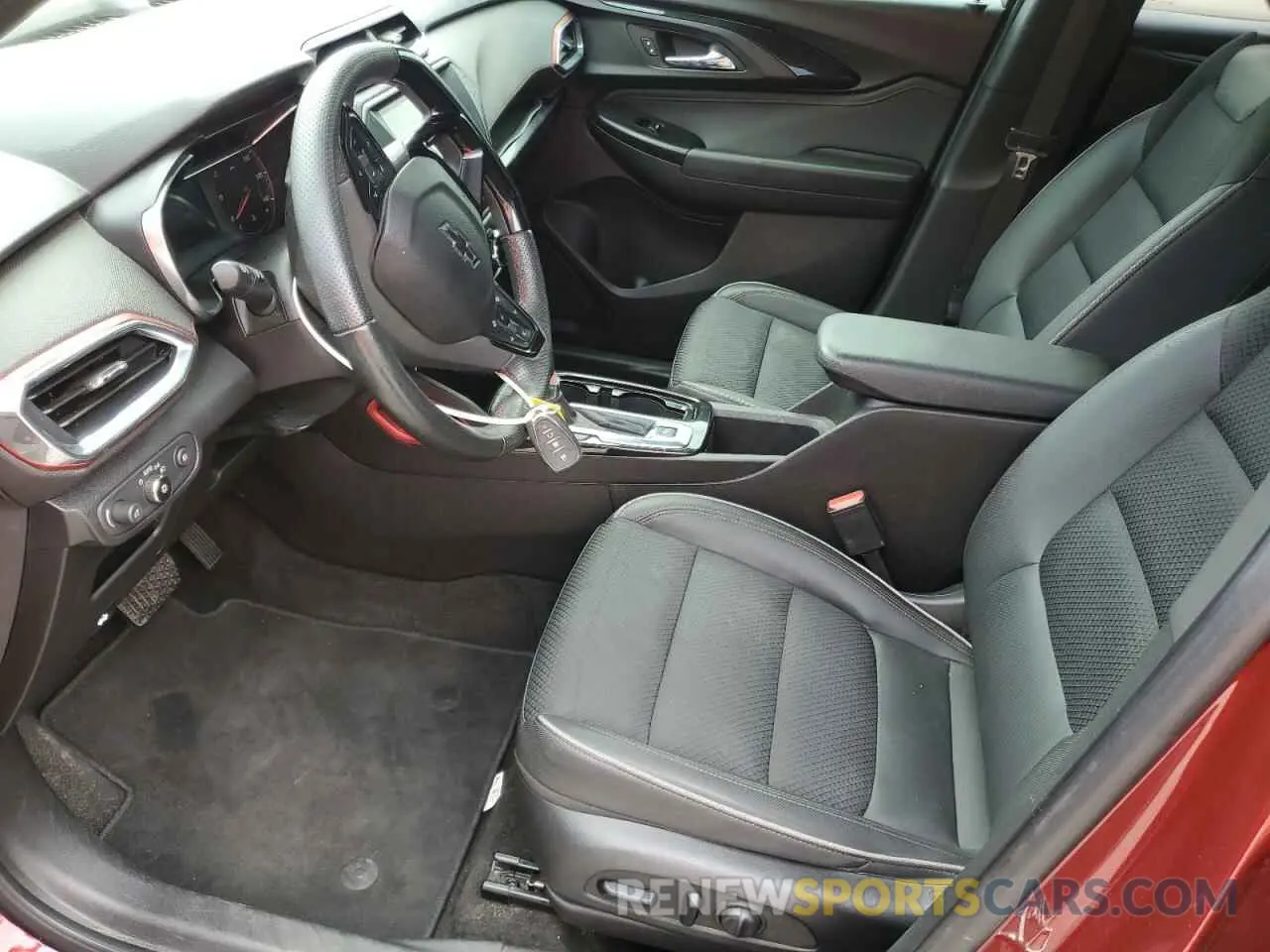 7 fotografías del automóvil dañado KL79MTSL2NB106348 CHEVROLET TRAILBLZR 2022